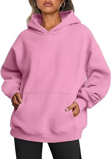 Women's Hoodies With Pockets Fashion Solid Sweatshirt Oversized Hooded Sweater Womens Clothing - AMIR BAGS INDIA PRIVATE LIMITED