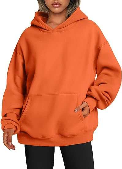 Women's Hoodies With Pockets Fashion Solid Sweatshirt Oversized Hooded Sweater Womens Clothing - AMIR BAGS INDIA PRIVATE LIMITED