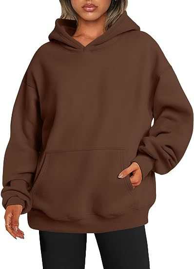 Women's Hoodies With Pockets Fashion Solid Sweatshirt Oversized Hooded Sweater Womens Clothing - AMIR BAGS INDIA PRIVATE LIMITED