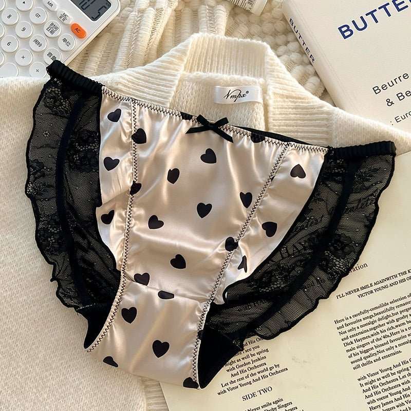 Women's Lace Forged Japanese - style Sweet Plus Size Underwear - AMIR BAGS INDIA PRIVATE LIMITED