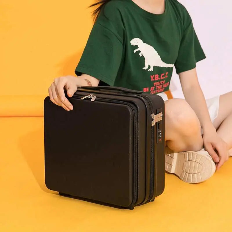 Women's Mini Cornetto Functional Portable Suitcase Luggage - AMIR BAGS INDIA PRIVATE LIMITED