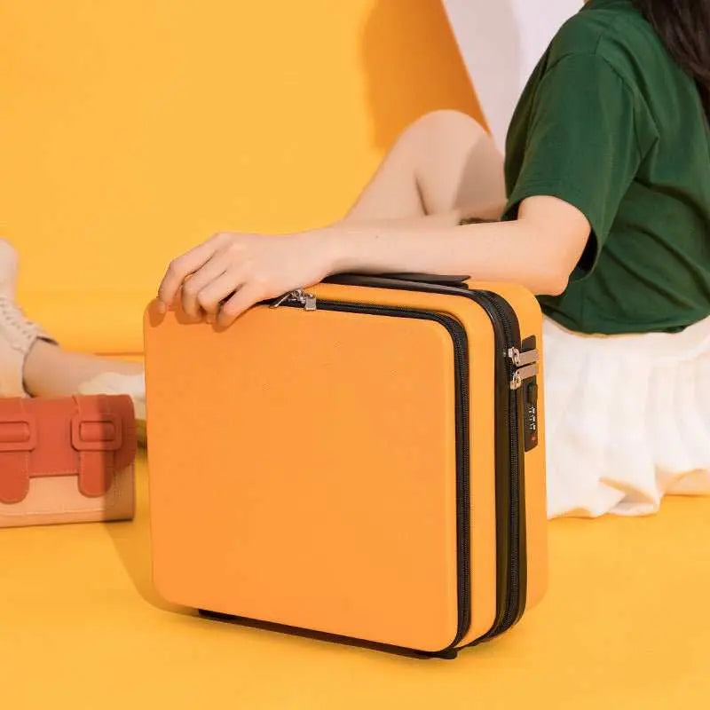 Women's Mini Cornetto Functional Portable Suitcase Luggage - AMIR BAGS INDIA PRIVATE LIMITED