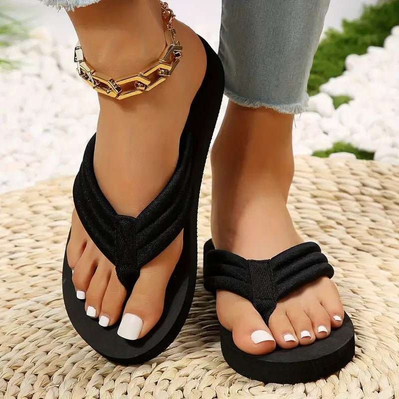 Women's Non - slip Flat Slippers Women's Flip Flops Plus Size - AMIR BAGS INDIA PRIVATE LIMITED