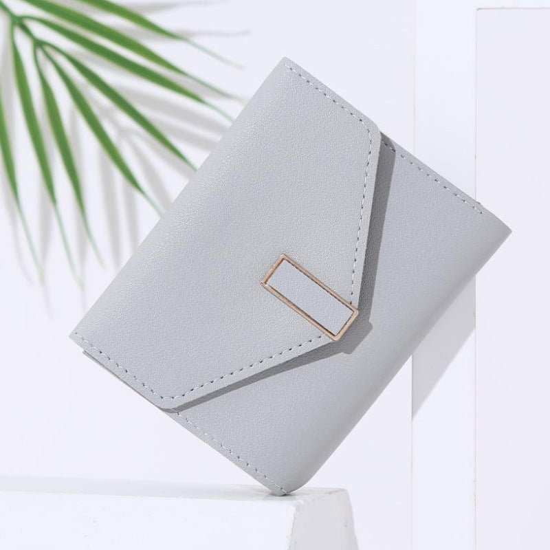 Women's Short Wallet With Multiple Change Slots - AMIR BAGS INDIA PRIVATE LIMITED
