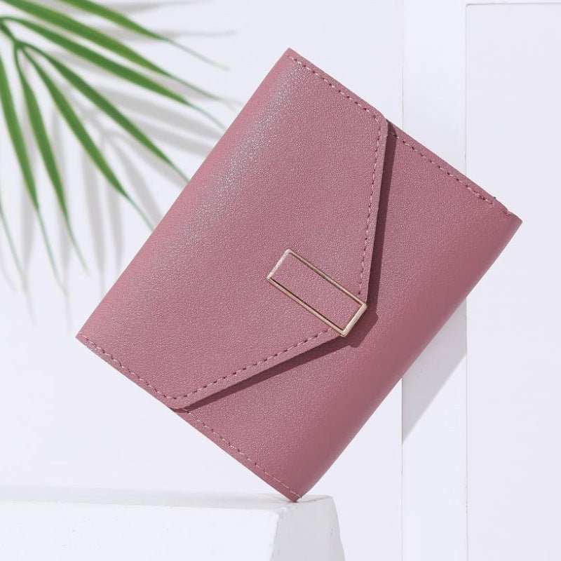 Women's Short Wallet With Multiple Change Slots - AMIR BAGS INDIA PRIVATE LIMITED