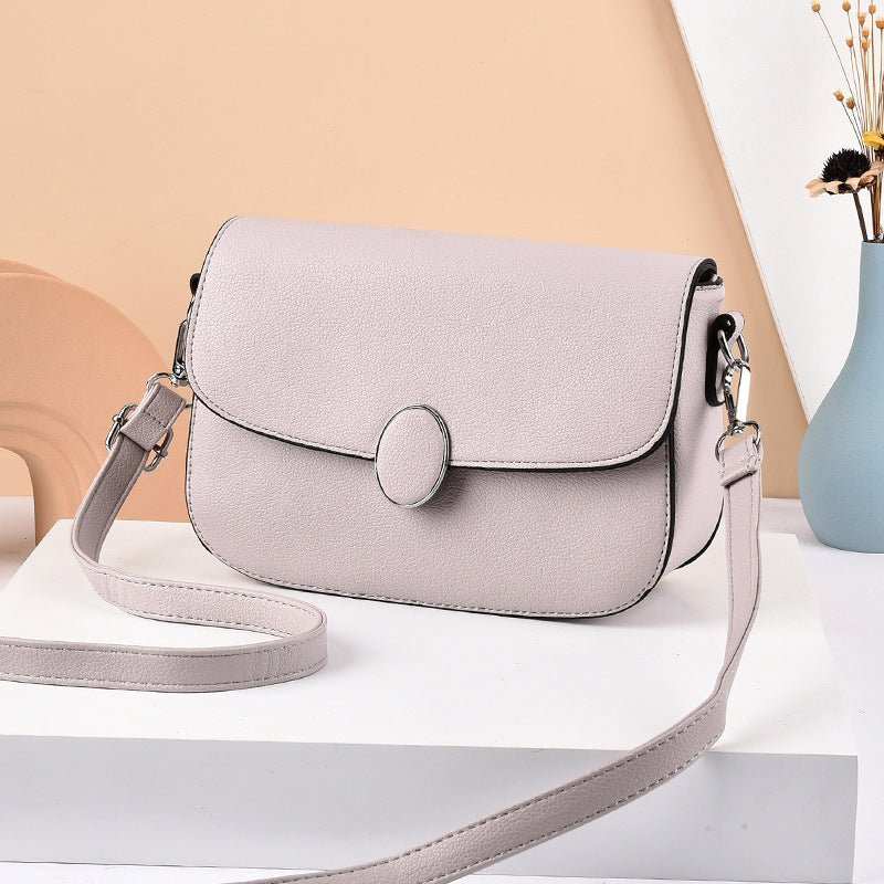 Women's Shoulder Bags Solid Color Small Square Bag Messenger Flap Bag - AMIR BAGS INDIA PRIVATE LIMITED