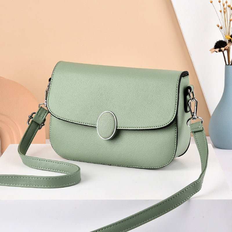 Women's Shoulder Bags Solid Color Small Square Bag Messenger Flap Bag - AMIR BAGS INDIA PRIVATE LIMITED