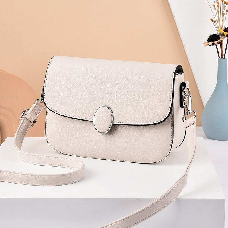 Women's Shoulder Bags Solid Color Small Square Bag Messenger Flap Bag - AMIR BAGS INDIA PRIVATE LIMITED