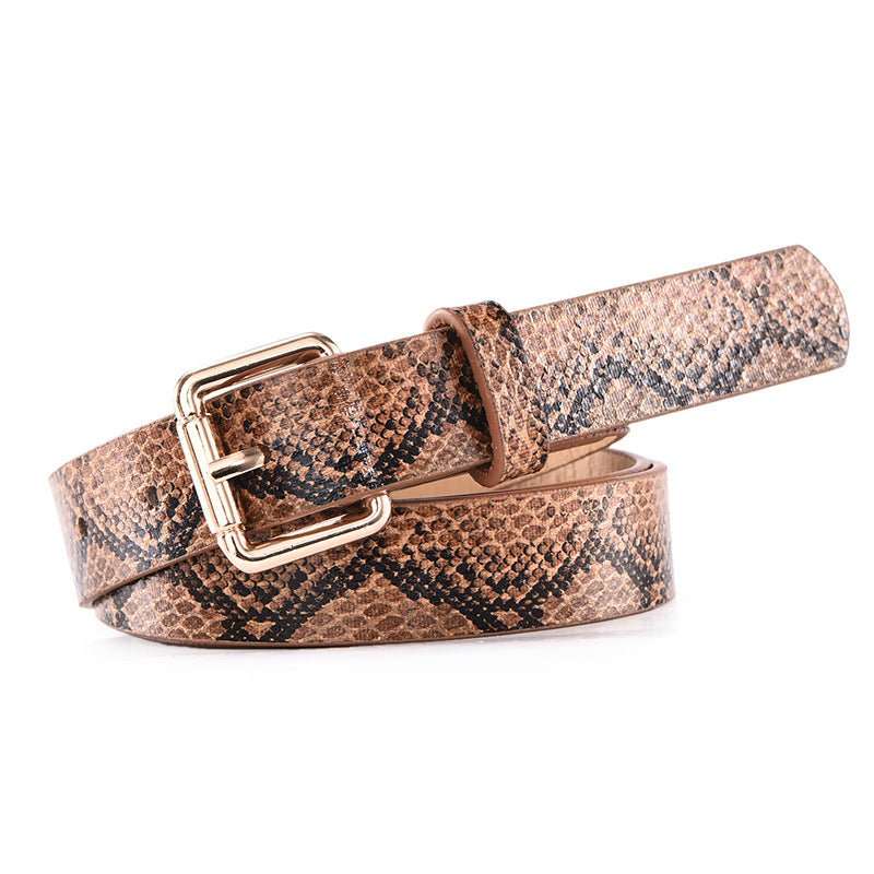 Women's Simple All - Match Belt Jeans Strap - AMIR BAGS INDIA PRIVATE LIMITED