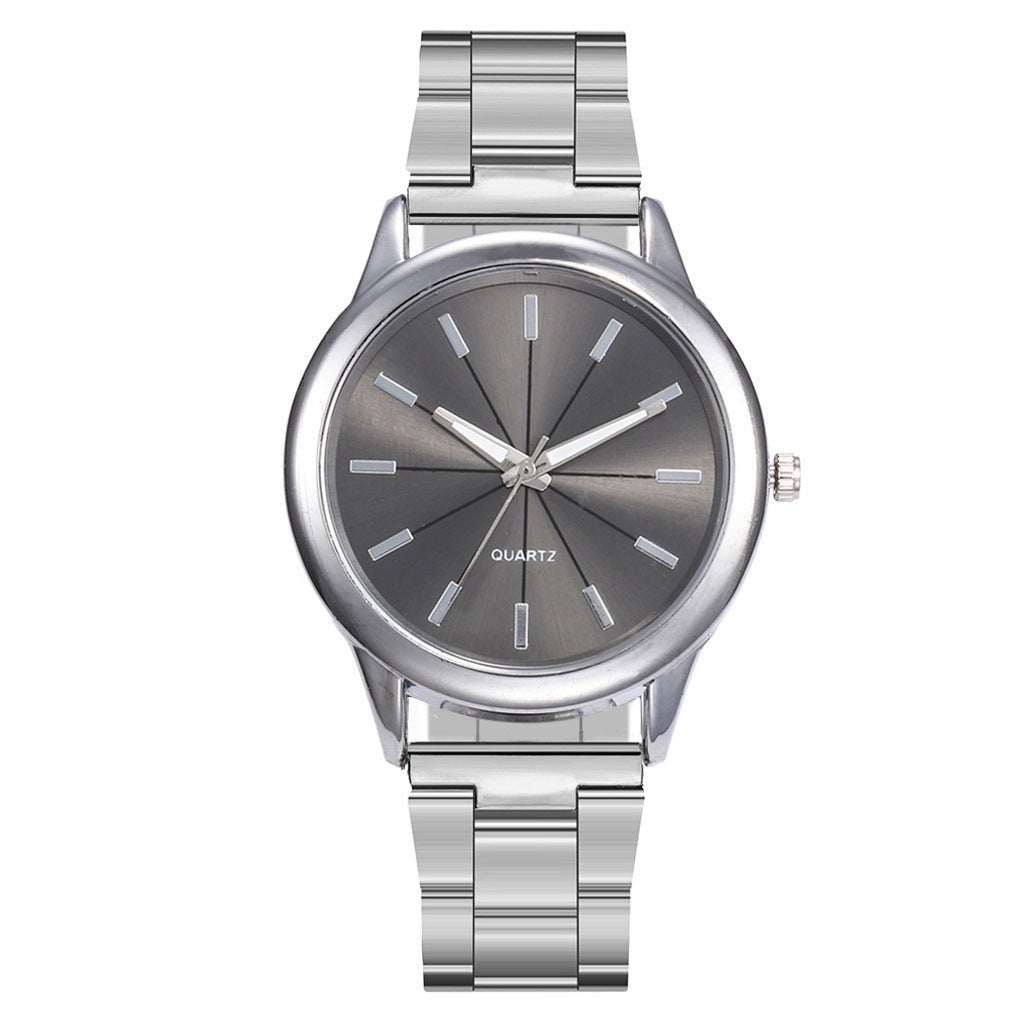 Women's Stainless Steel Quartz Watch - AMIR BAGS INDIA PRIVATE LIMITED
