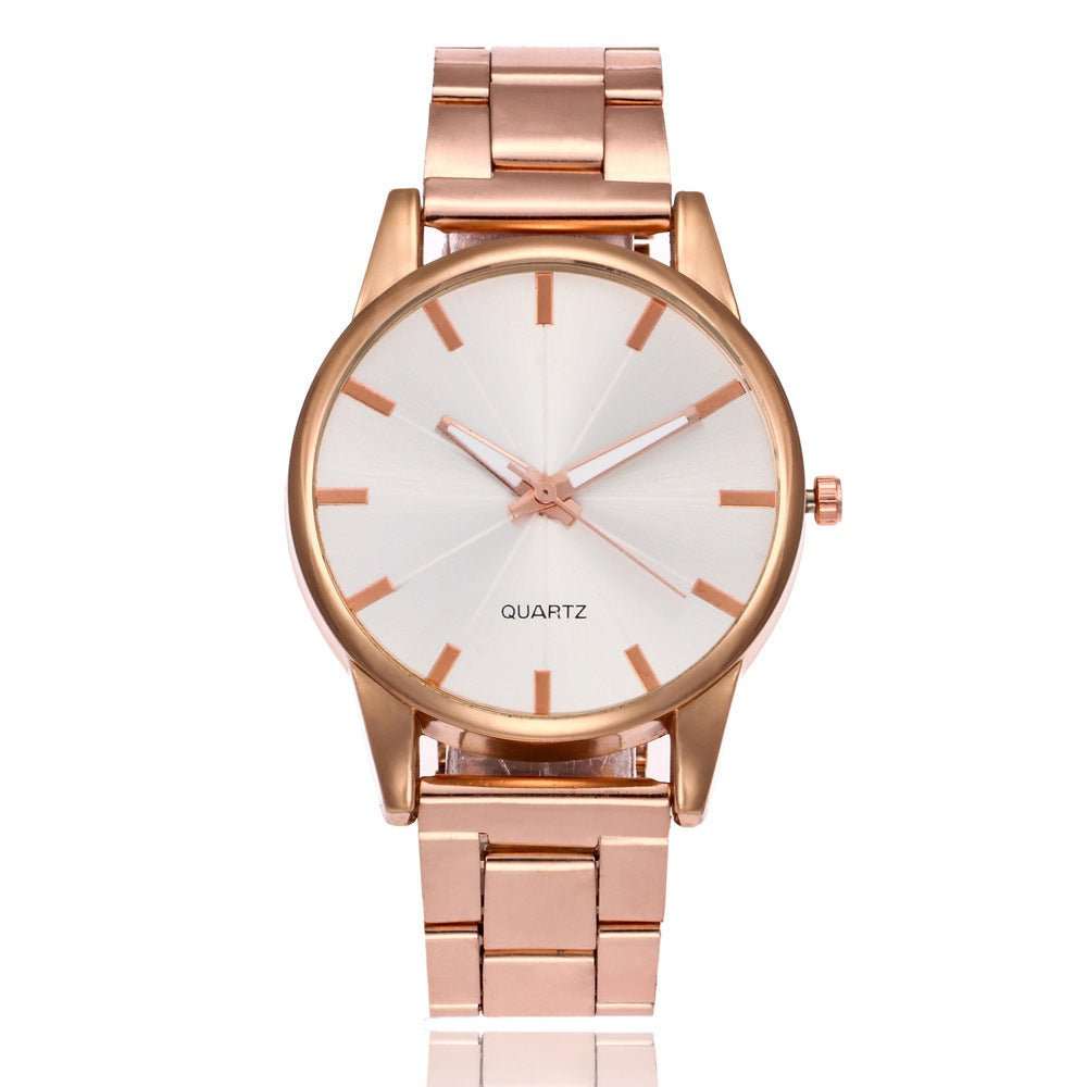 Women's Stainless Steel Quartz Watch - AMIR BAGS INDIA PRIVATE LIMITED
