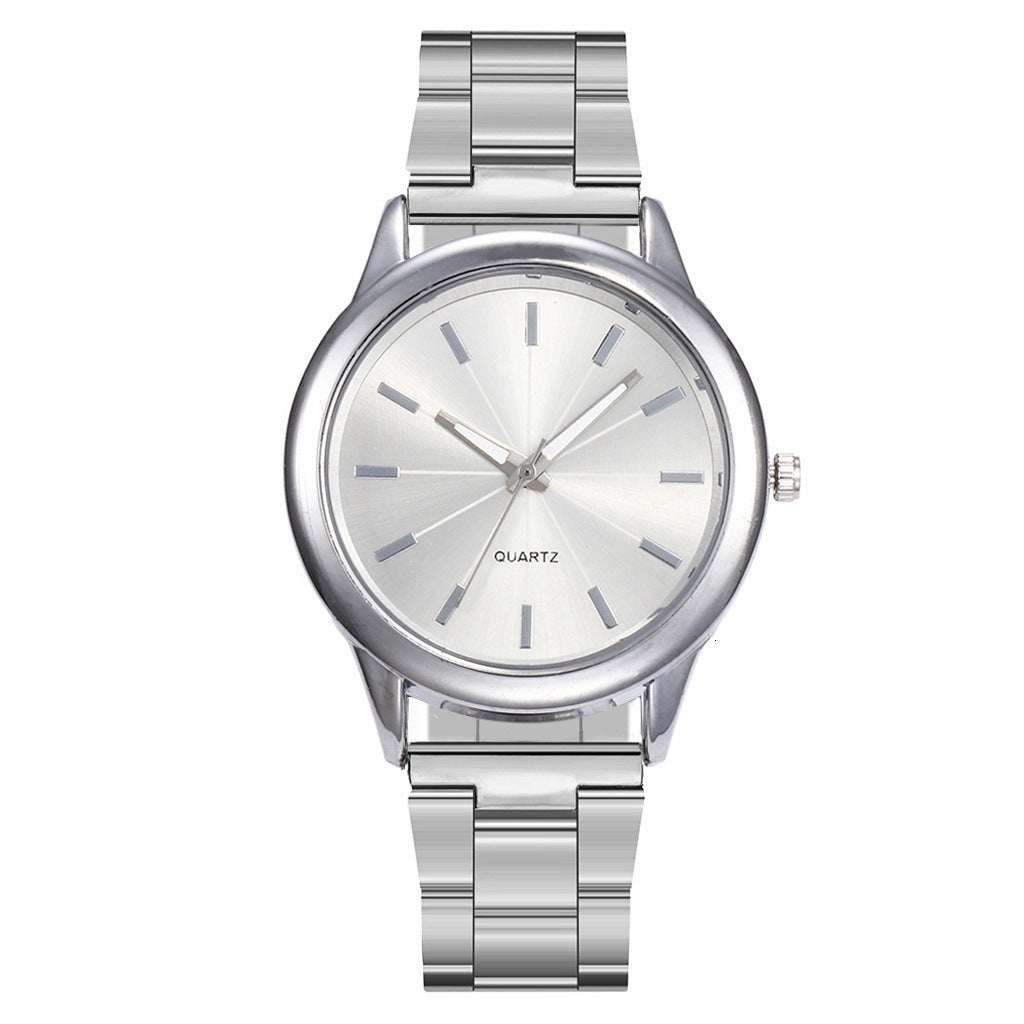 Women's Stainless Steel Quartz Watch - AMIR BAGS INDIA PRIVATE LIMITED