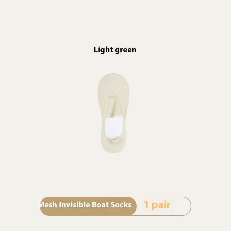 Women's Summer Thin Breathable Traceless Invisible Socks - AMIR BAGS INDIA PRIVATE LIMITED
