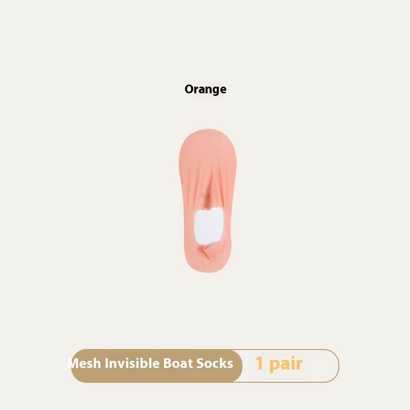 Women's Summer Thin Breathable Traceless Invisible Socks - AMIR BAGS INDIA PRIVATE LIMITED