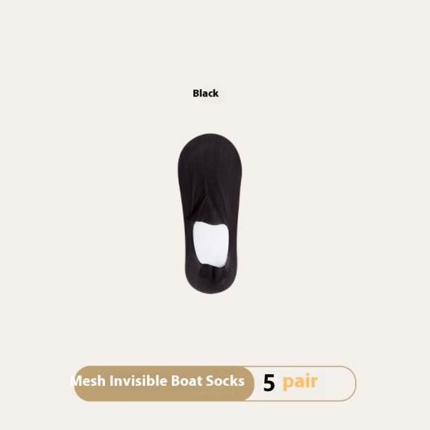 Women's Summer Thin Breathable Traceless Invisible Socks - AMIR BAGS INDIA PRIVATE LIMITED