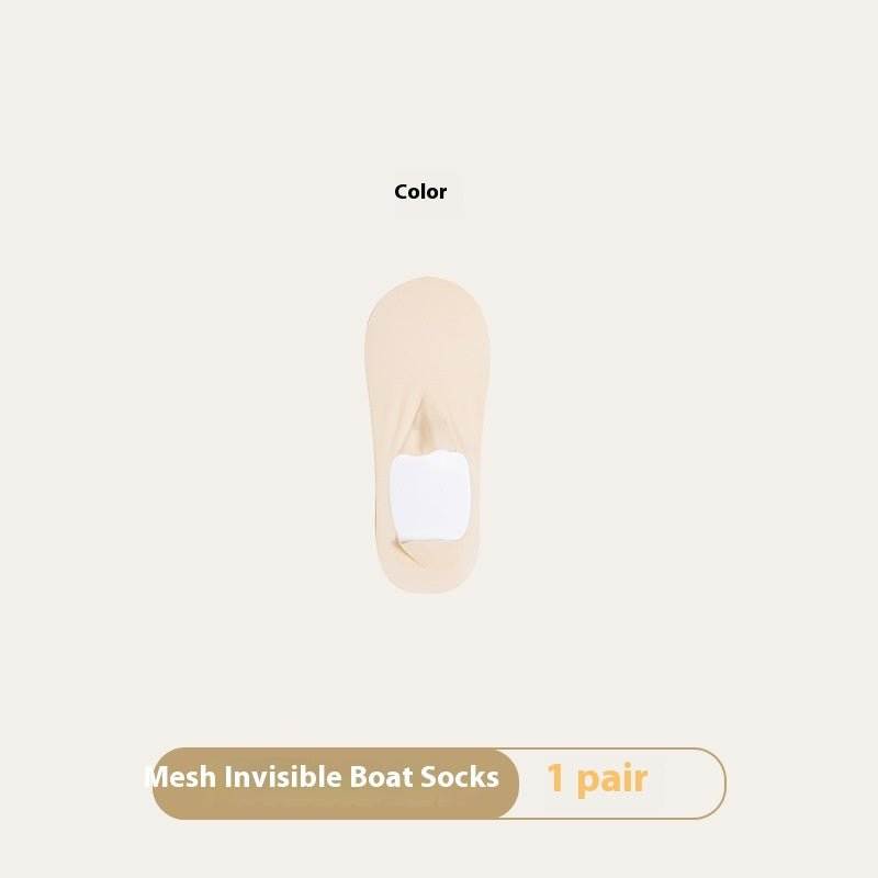 Women's Summer Thin Breathable Traceless Invisible Socks - AMIR BAGS INDIA PRIVATE LIMITED