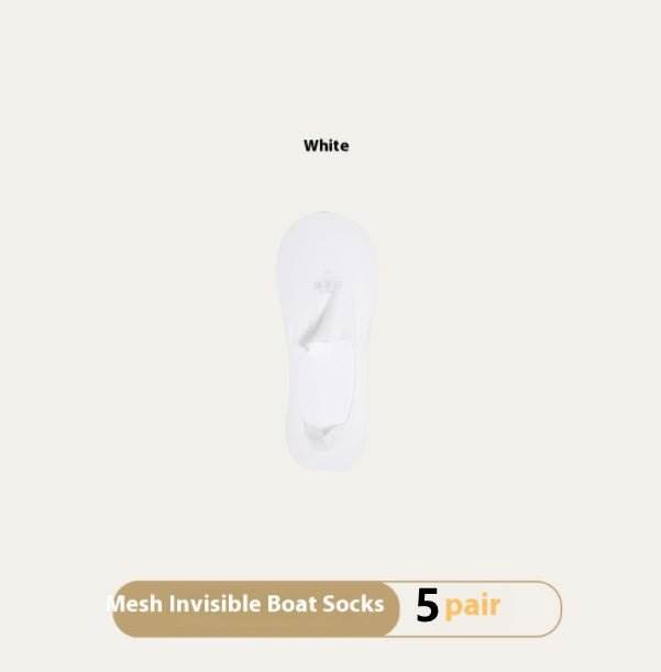 Women's Summer Thin Breathable Traceless Invisible Socks - AMIR BAGS INDIA PRIVATE LIMITED