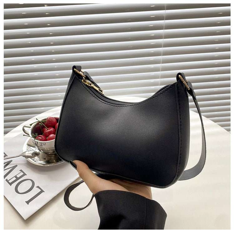 Women's Underarm Bag Solid Color Small Square Handbag Fashion Shoulder Bags - AMIR BAGS INDIA PRIVATE LIMITED