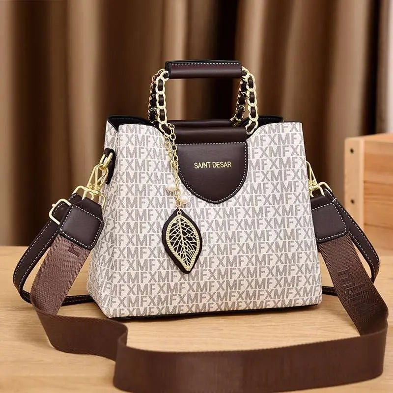 Women's Vintage Fashion Print Handbag - AMIR BAGS INDIA PRIVATE LIMITED