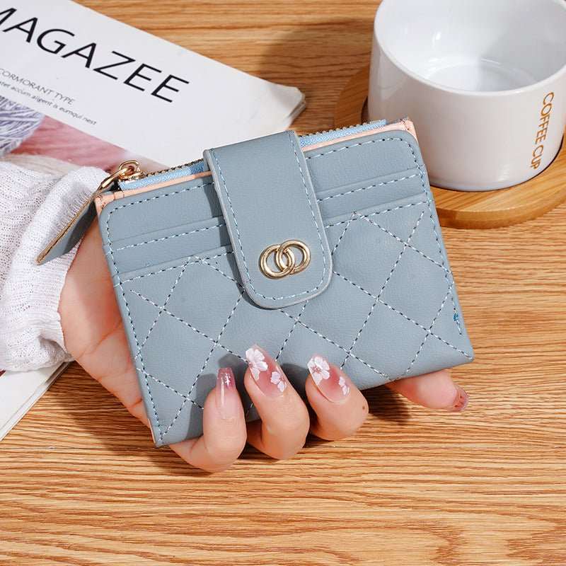 Women's Wallet Classic Style Embroidery Thread Multi - card - slot Coin Purse Women - AMIR BAGS INDIA PRIVATE LIMITED