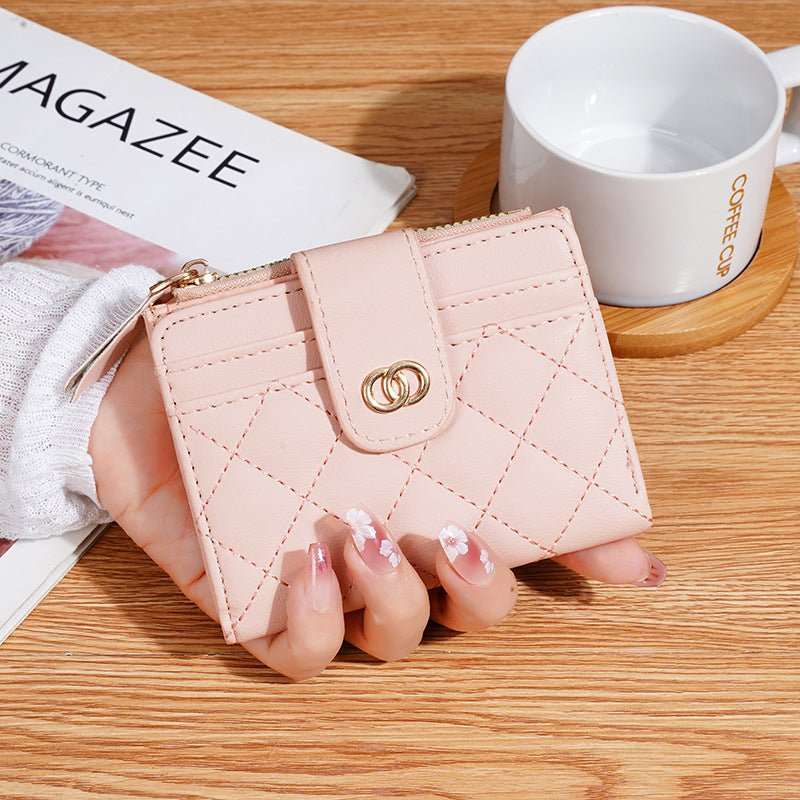 Women's Wallet Classic Style Embroidery Thread Multi - card - slot Coin Purse Women - AMIR BAGS INDIA PRIVATE LIMITED