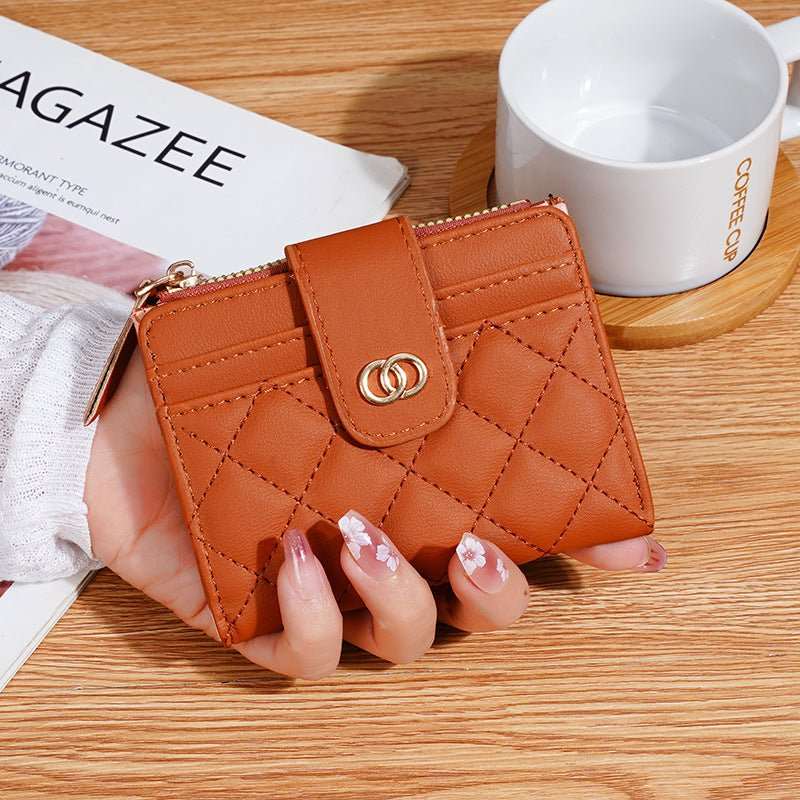 Women's Wallet Classic Style Embroidery Thread Multi - card - slot Coin Purse Women - AMIR BAGS INDIA PRIVATE LIMITED