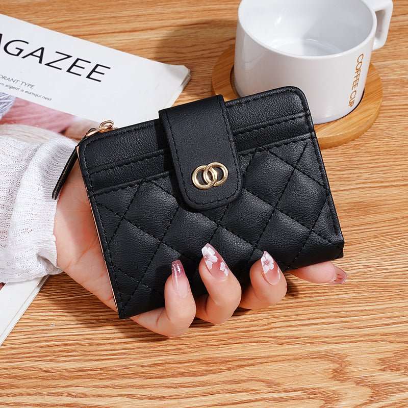 Women's Wallet Classic Style Embroidery Thread Multi - card - slot Coin Purse Women - AMIR BAGS INDIA PRIVATE LIMITED