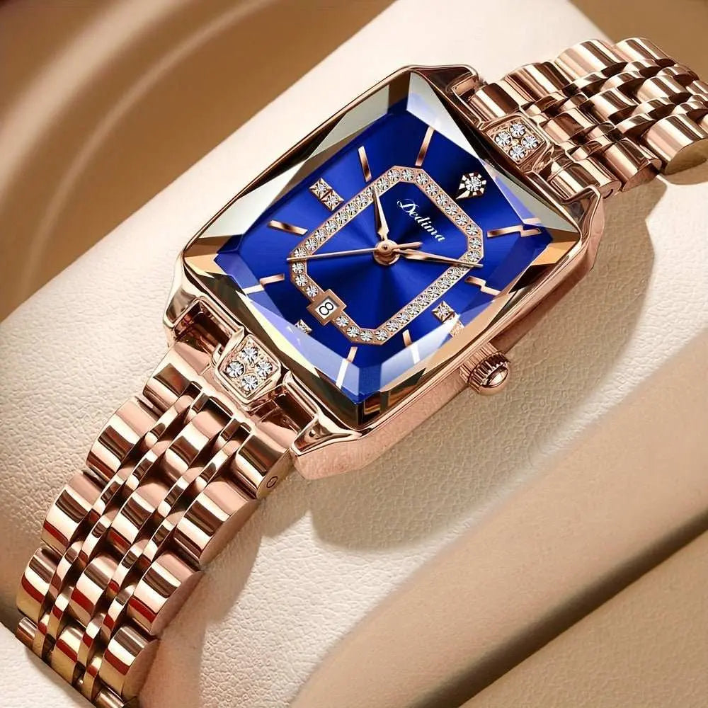 Women's Waterproof High - end Fashion All - match Watch - AMIR BAGS INDIA PRIVATE LIMITED