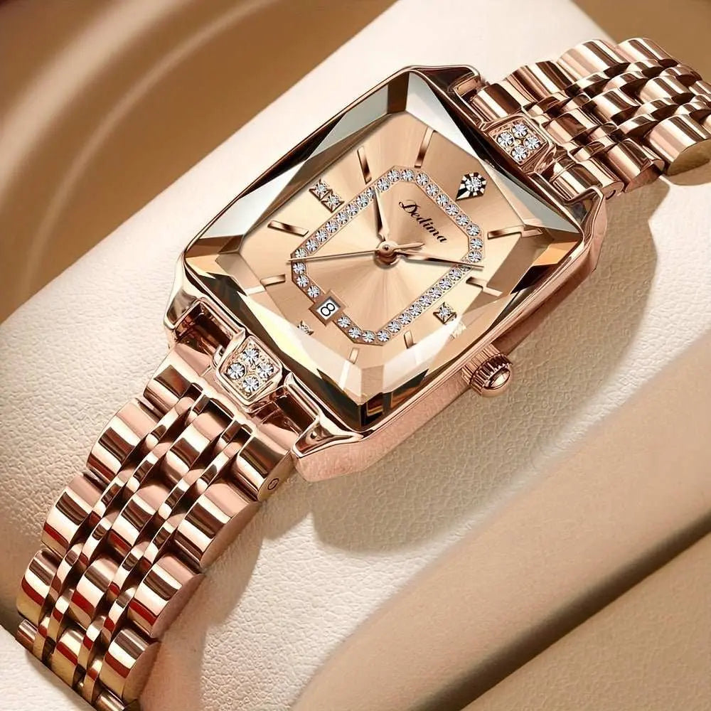 Women's Waterproof High - end Fashion All - match Watch - AMIR BAGS INDIA PRIVATE LIMITED
