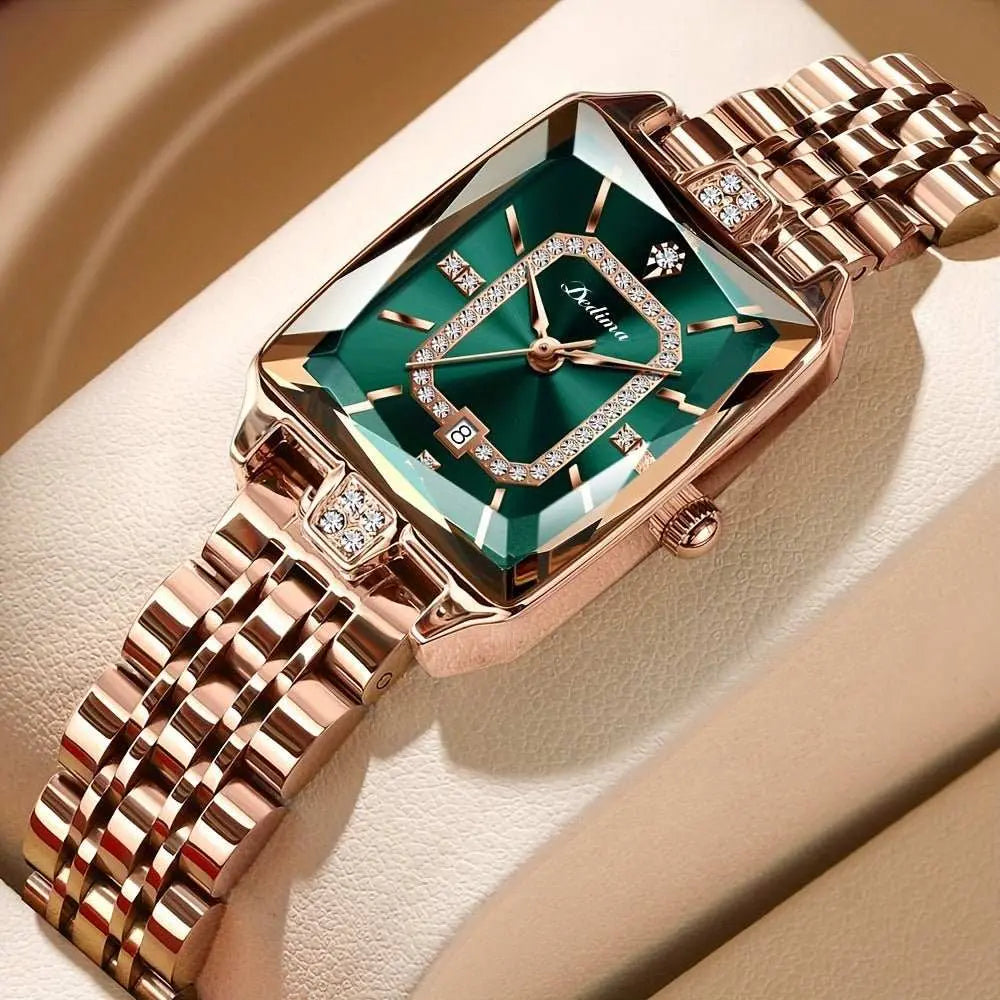 Women's Waterproof High - end Fashion All - match Watch - AMIR BAGS INDIA PRIVATE LIMITED