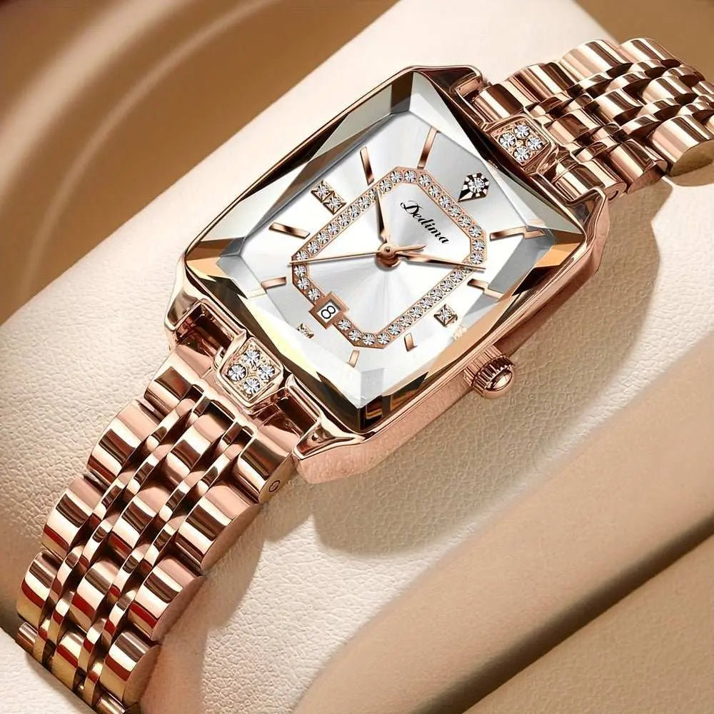 Women's Waterproof High - end Fashion All - match Watch - AMIR BAGS INDIA PRIVATE LIMITED
