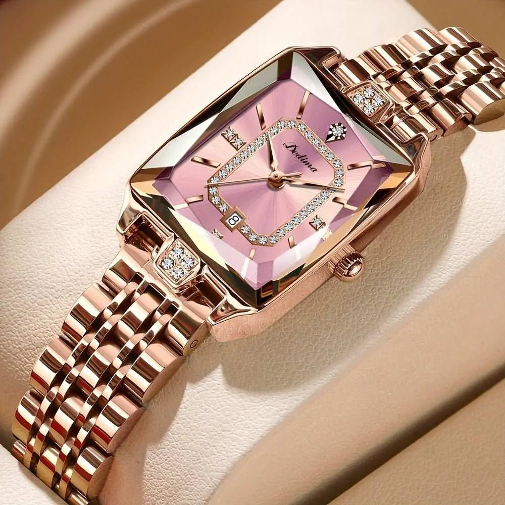 Women's Waterproof High - end Fashion All - match Watch - AMIR BAGS INDIA PRIVATE LIMITED