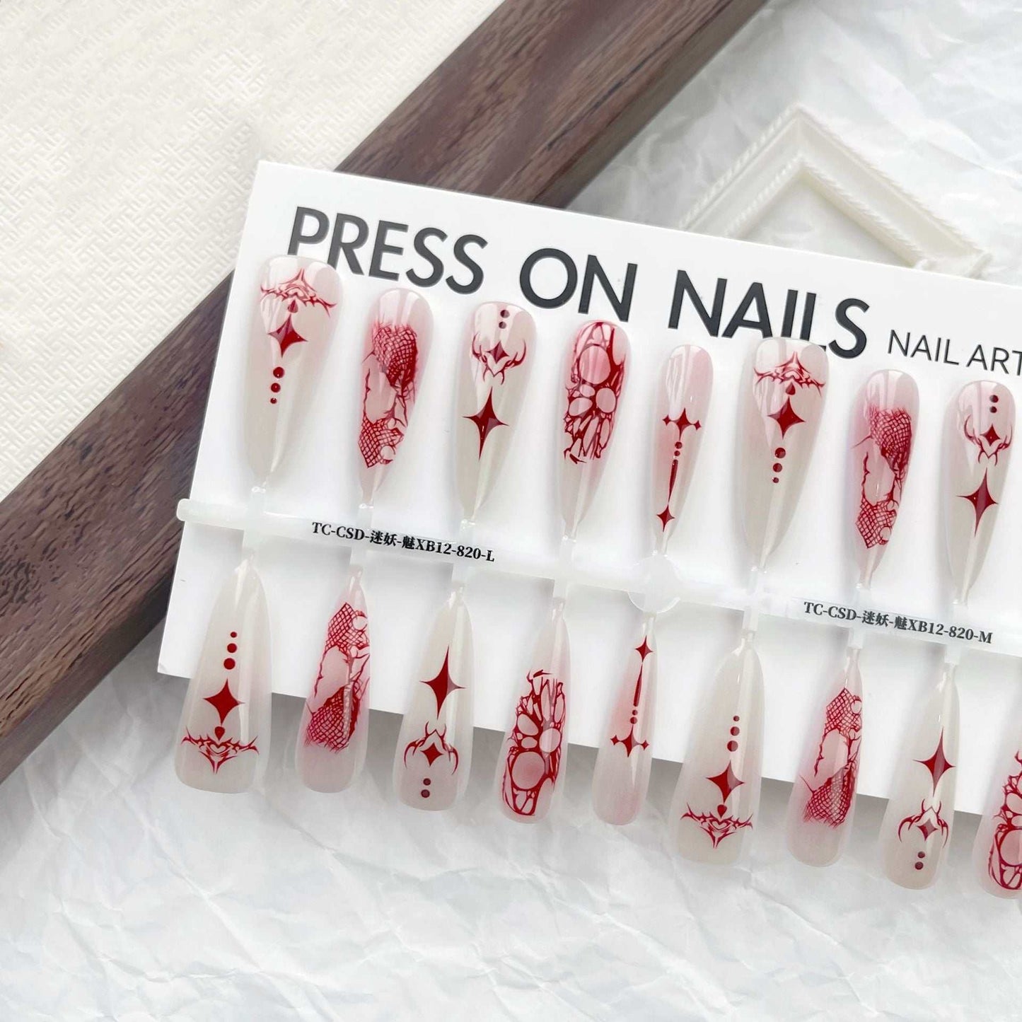 Y2g European And American Lines Lace Style Manicure Long Water Drops Glossy - AMIR BAGS INDIA PRIVATE LIMITED