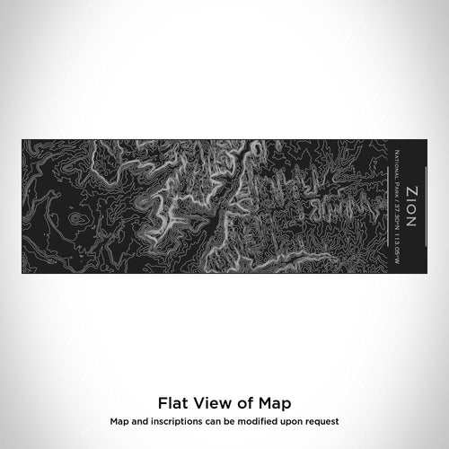 Zion National Park - Utah Map Insulated Cup in - AMIR BAGS INDIA PRIVATE LIMITED
