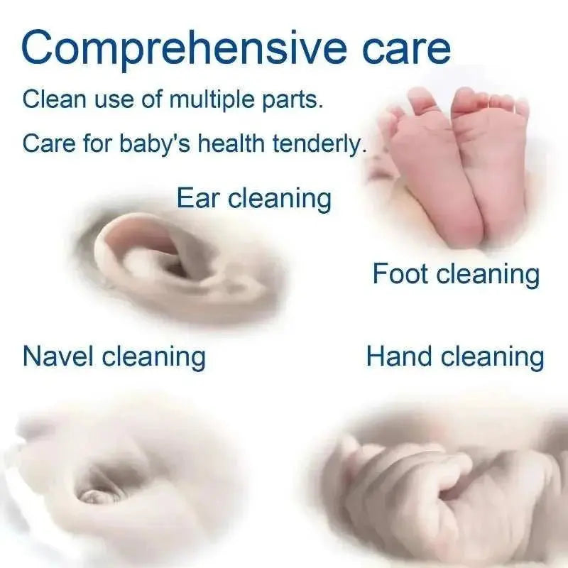100pcs Per Pack, 5 Packs, Double - ended Cotton Swabs, Baby Cotton Swabs, Ear Cleaning Sticks, Healthy Cleaning Tools - AMIR BAGS INDIA PRIVATE LIMITED