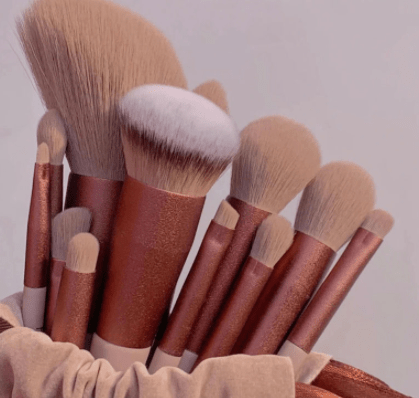 13Pcs Makeup Brush Set Make Up Concealer Brush Blush Powder Brush Eye Shadow Highlighter Foundation Brush Cosmetic Beauty Tools - AMIR BAGS INDIA PRIVATE LIMITED