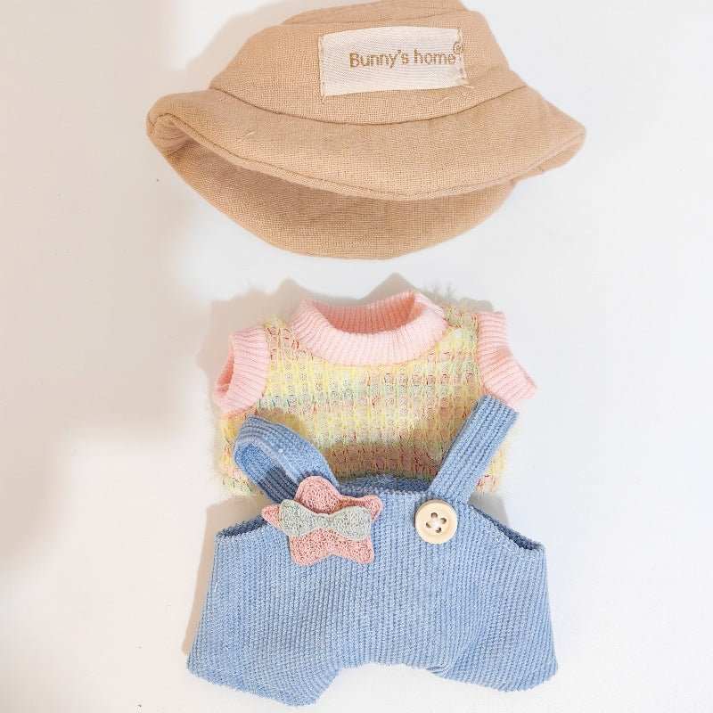 15cm Doll Clothes T-shirt Pants Accessories Set - AMIR BAGS INDIA PRIVATE LIMITED