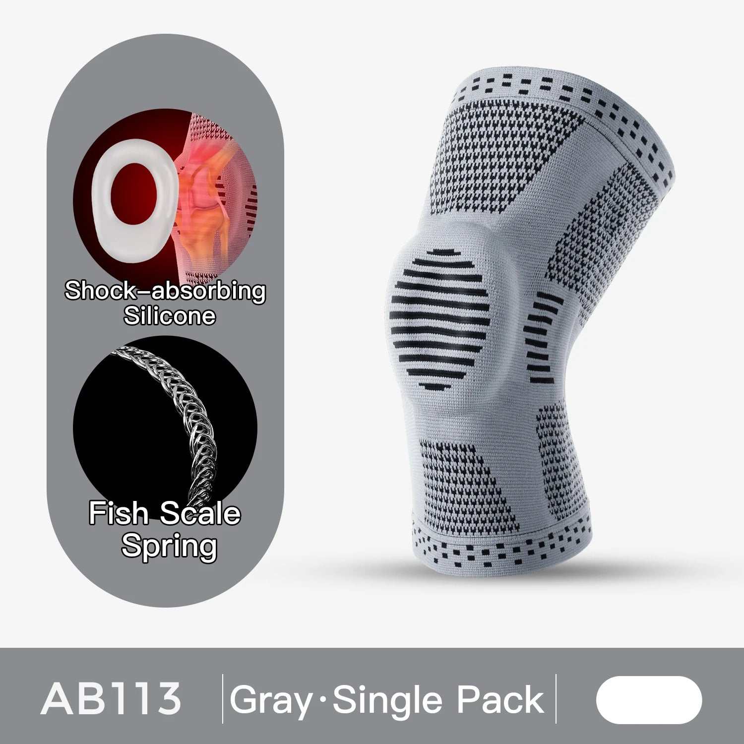 1PC Orthopedic Knee Pad Knee Brace Support Joint Pain Relif Patella Protector Adjustable Sport Kneepad Guard Meniscus Ligament - AMIR BAGS INDIA PRIVATE LIMITED