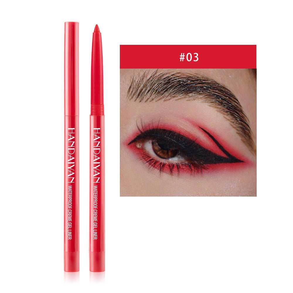 20 Color Cat Eye Makeup Waterproof Neon Colorful Liquid Eyeliner Pen Make Up Comestics Long - lasting Black Eye Liner Pencil - AMIR BAGS INDIA PRIVATE LIMITED