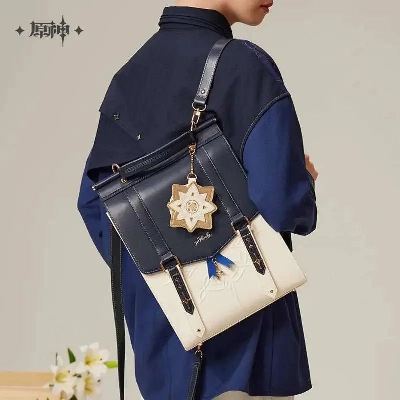 2025 Genshin Impact Kreideprinz Albedo ita bag itabag anime backpack Gifts for friends - AMIR BAGS INDIA PRIVATE LIMITED
