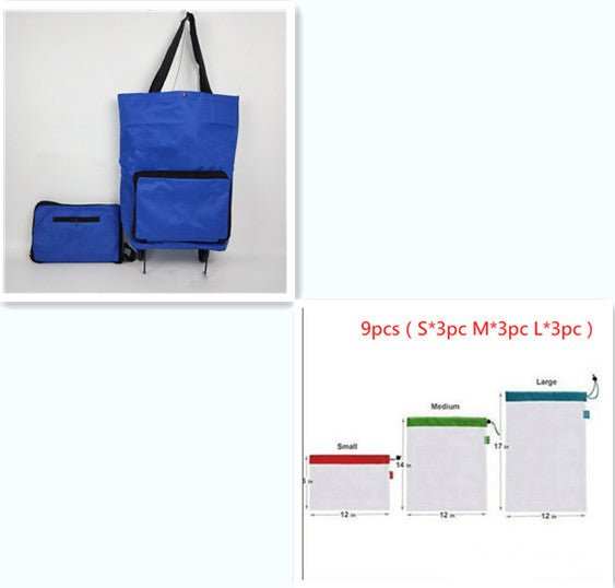 3 in 1 Heavy Duty Shopping Cart - AMIR BAGS INDIA PRIVATE LIMITED