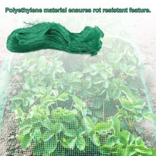33FT Anti Bird Netting Pond Net Protection Tree Crops Plants Fruits - AMIR BAGS INDIA PRIVATE LIMITED
