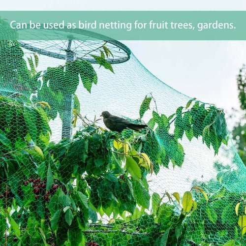 33FT Anti Bird Netting Pond Net Protection Tree Crops Plants Fruits - AMIR BAGS INDIA PRIVATE LIMITED