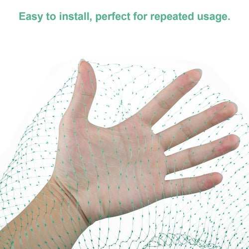 33FT Anti Bird Netting Pond Net Protection Tree Crops Plants Fruits - AMIR BAGS INDIA PRIVATE LIMITED