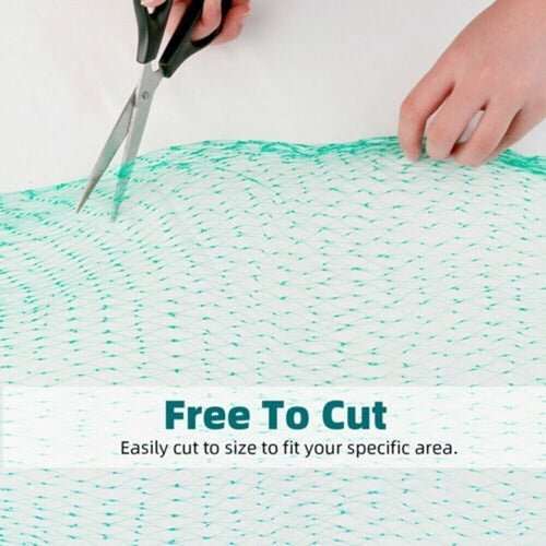 33FT Anti Bird Netting Pond Net Protection Tree Crops Plants Fruits - AMIR BAGS INDIA PRIVATE LIMITED