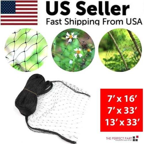 33FT Anti Bird Netting Pond Net Protection Tree Crops Plants Fruits - AMIR BAGS INDIA PRIVATE LIMITED