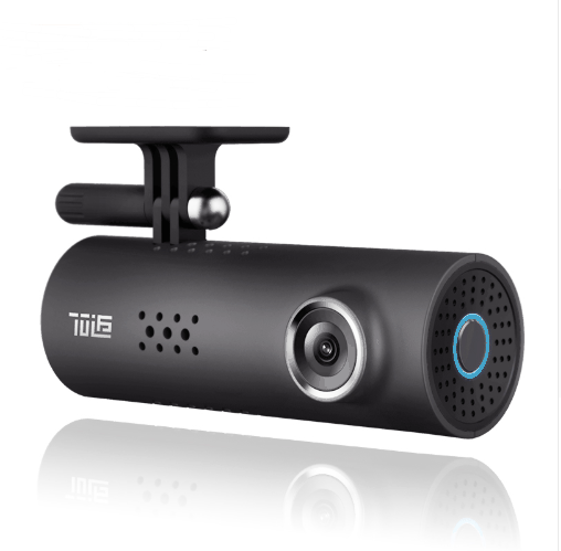 Car Dash Smart WiFi DVR with 130-degree wide-angle lens, 1080P Full HD, voice control, and G-sensor driving recorder.