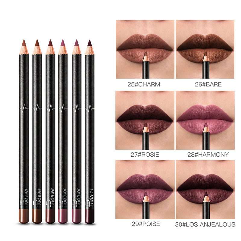 36 Color Lip Liner Waterproof Non - smudge Nude Color - AMIR BAGS INDIA PRIVATE LIMITED