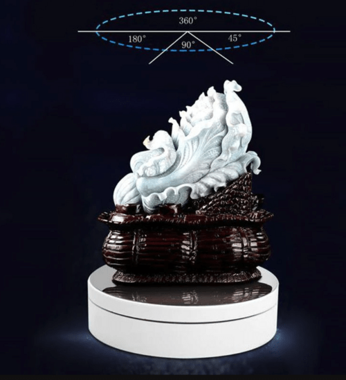 360° Electric Motorized Rotating Display Stand Jewelry Photography - AMIR BAGS INDIA PRIVATE LIMITED