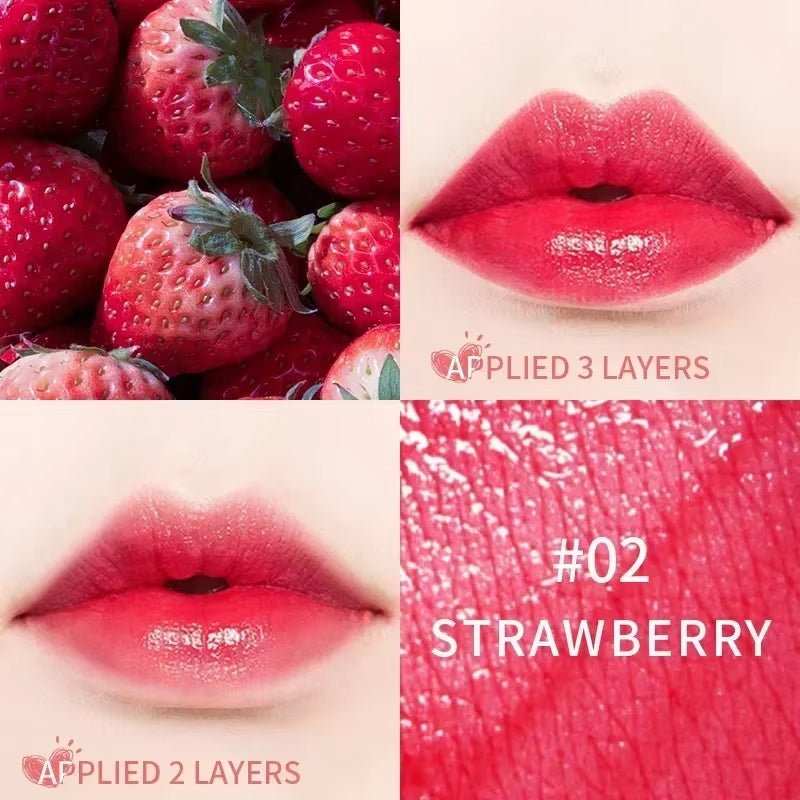 4 Colors Mini Lip Gloss Water Mirror Jelly Long Lasting Lip Glaze Lip Makeup Waterproof Moisturizing Liquid Lipstick Cosmetic - AMIR BAGS INDIA PRIVATE LIMITED